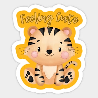 Cute Little Baby Animals #13 Sticker